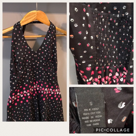 Embellished dress, pink dress. Floral dress size Small embellished flowers pink - Picture 7 of 11